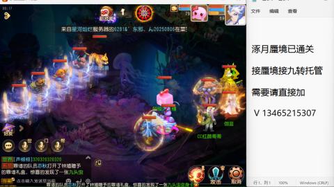 接九转蜃境托管~