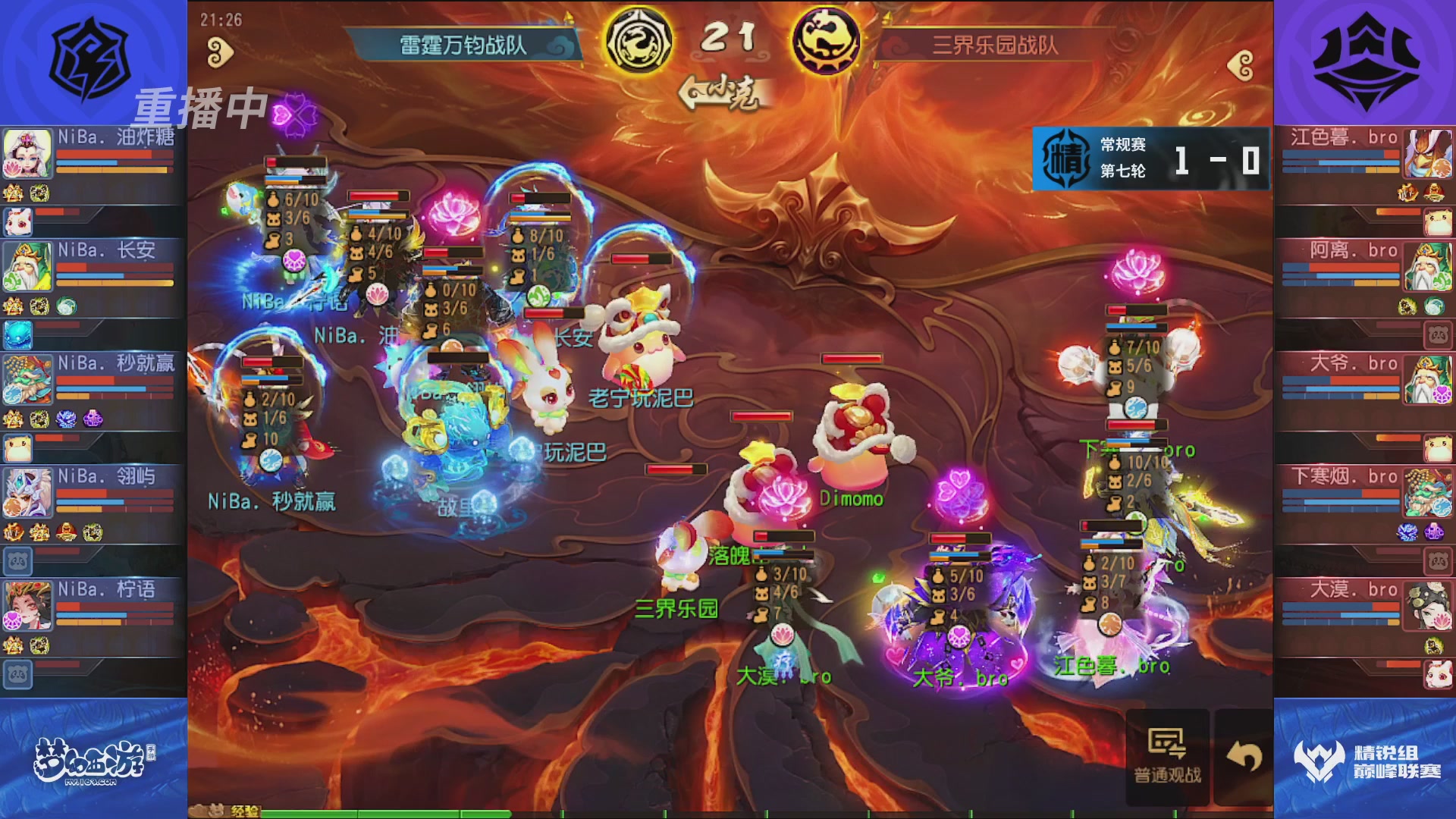 梦幻西游手游巅峰联赛S12常规赛