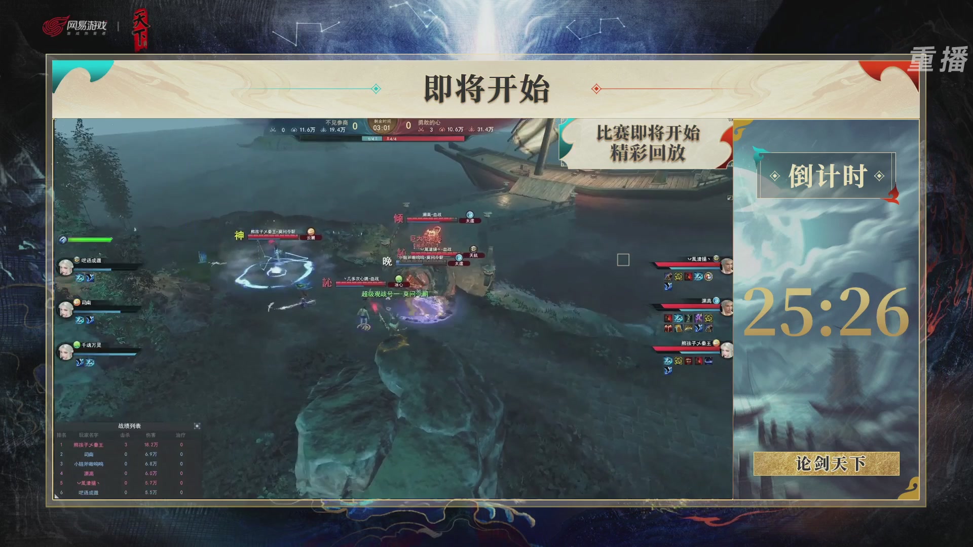 【重播】2026论剑天下4v4竞技赛