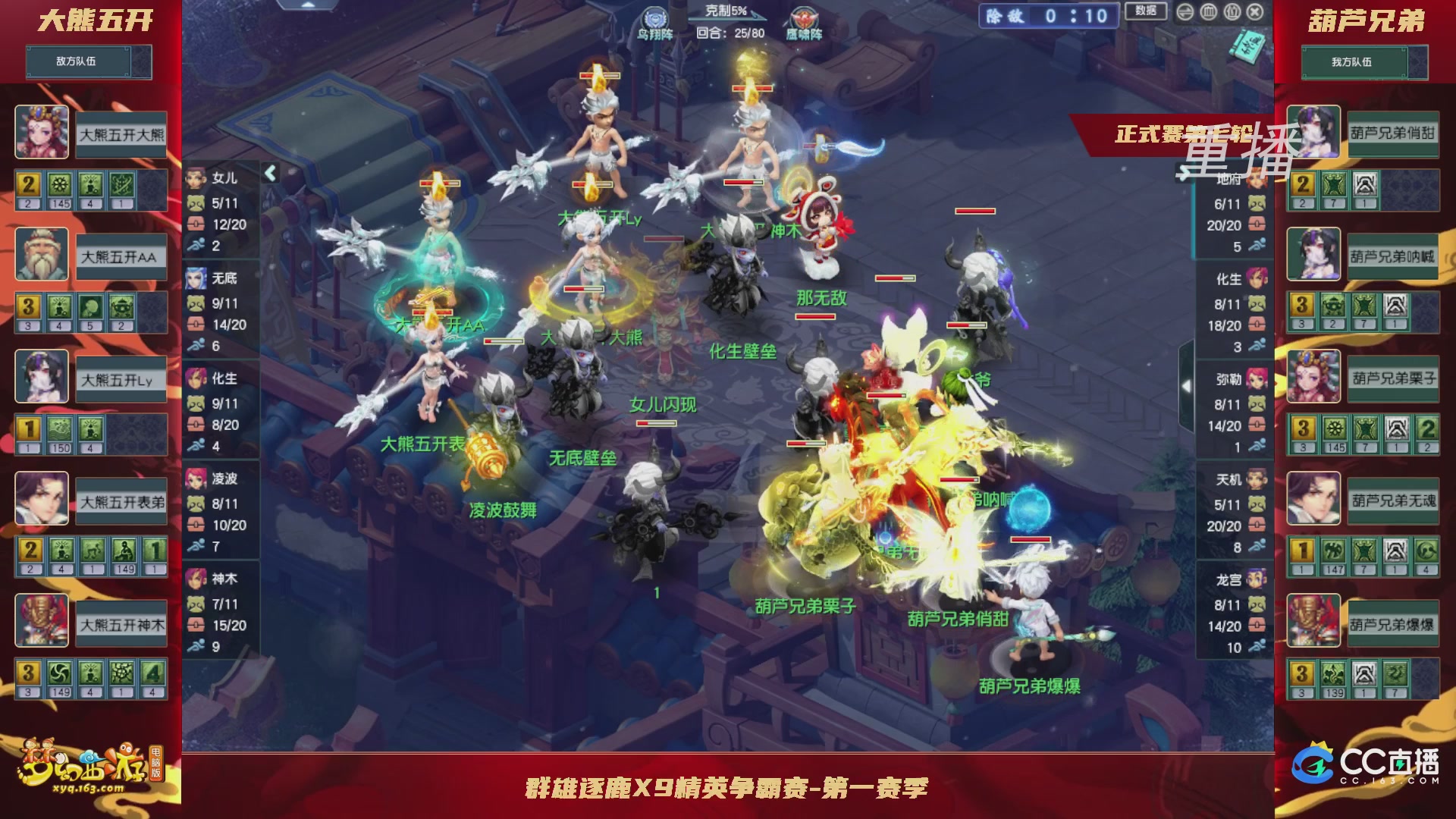 【重播】群雄逐鹿X9精英争霸赛-第一赛季正式赛