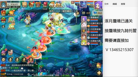 接九转蜃境托管~