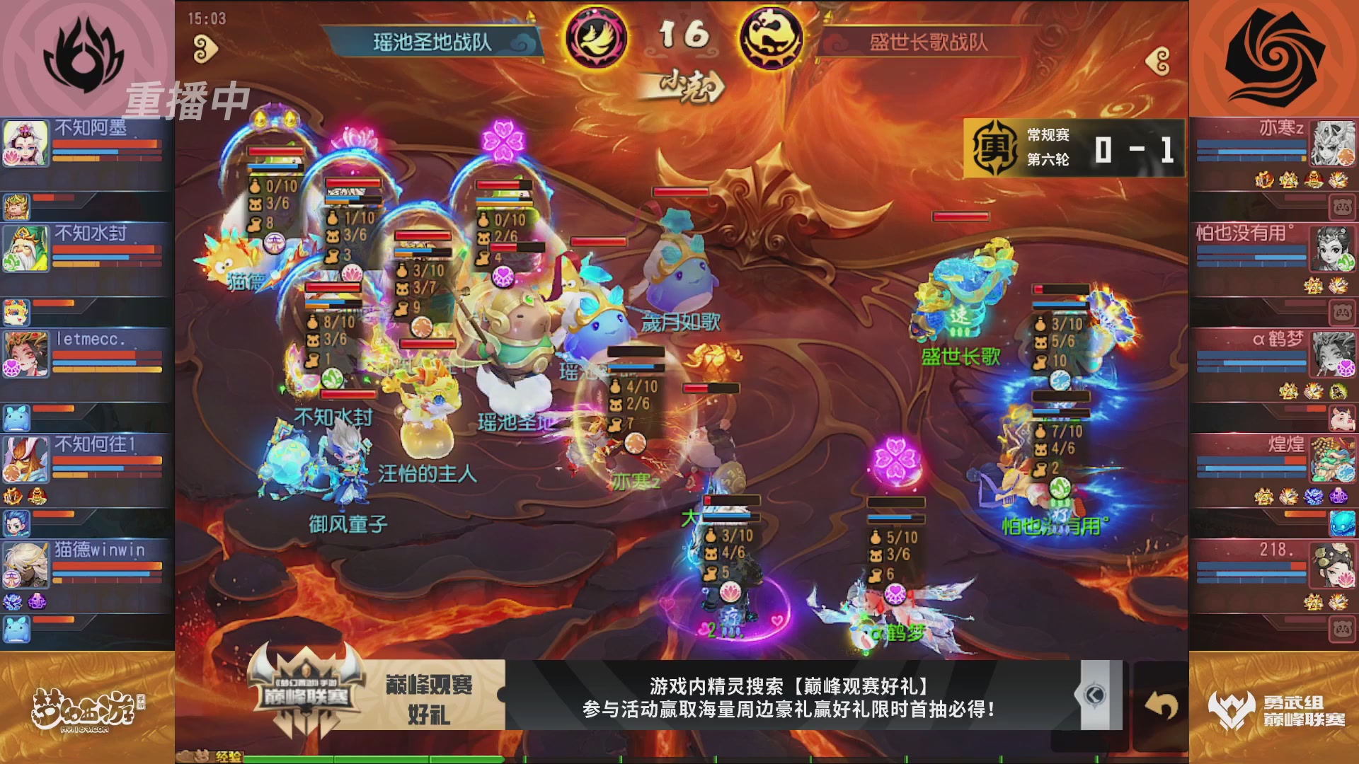 梦幻西游手游巅峰联赛S12常规赛