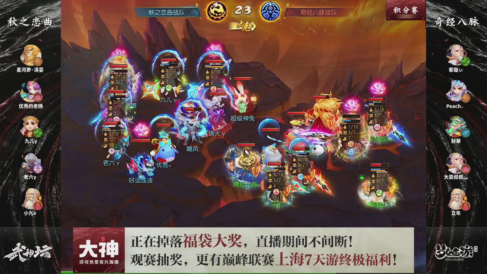 梦幻西游手游第119届武神坛