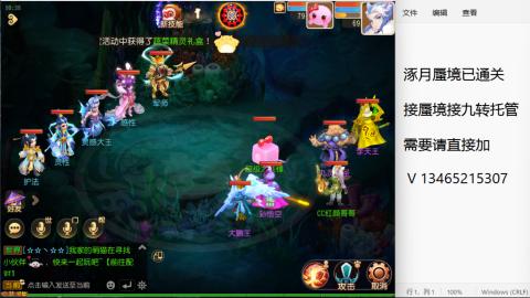 接九转蜃境托管~