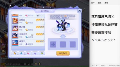 接九转蜃境托管~