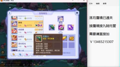 接九转蜃境托管~