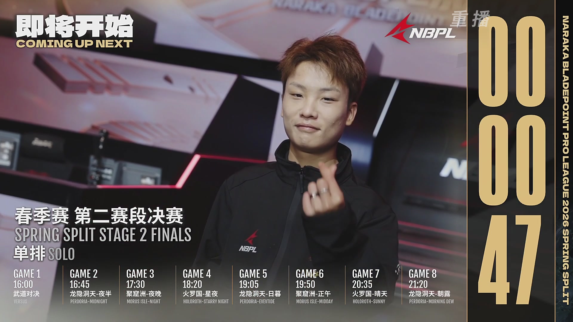 【重播】【NBPL春季赛】单排 第二赛段 决赛