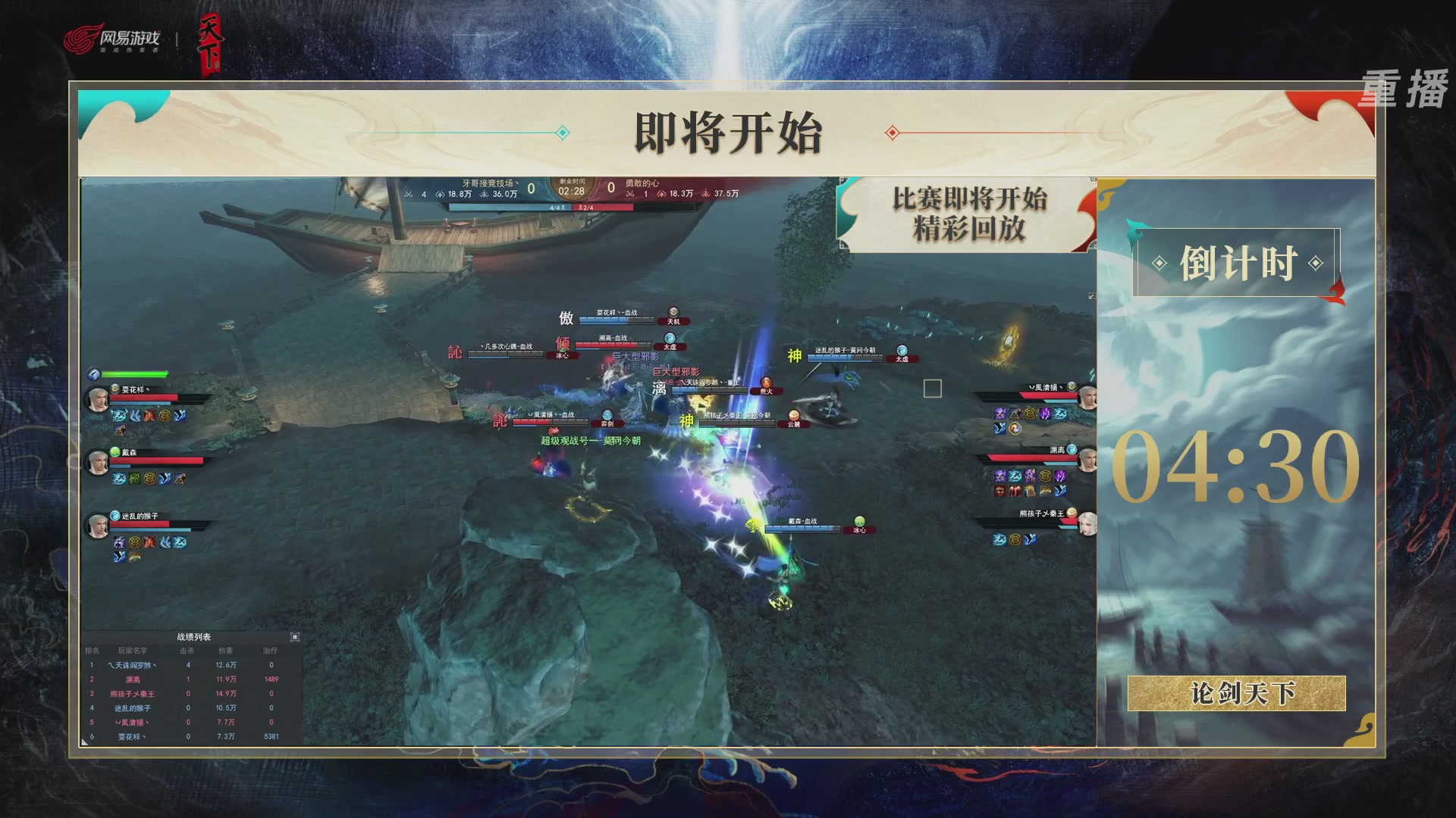 【重播】2026论剑天下4v4竞技赛