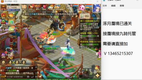 接九转蜃境托管~