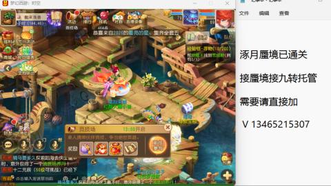 接九转蜃境托管~