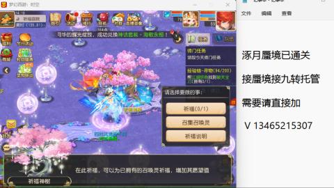 接九转蜃境托管~