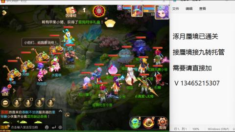 接九转蜃境托管~