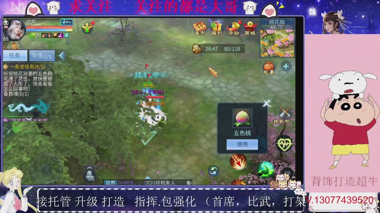 接托管，装备打造，背饰打造超牛