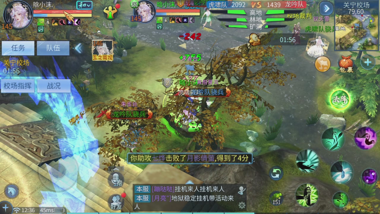 接新大区托管 接打架