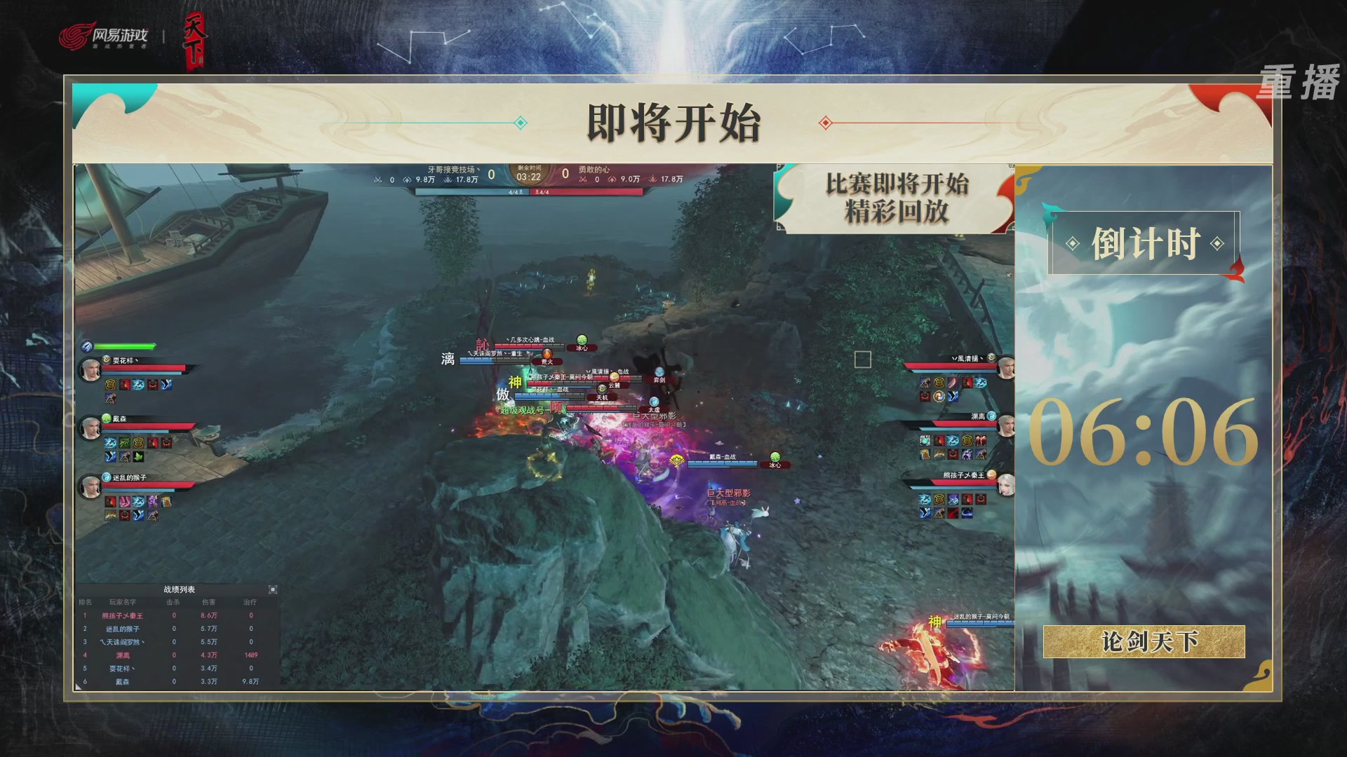 【重播】2026论剑天下4v4竞技赛