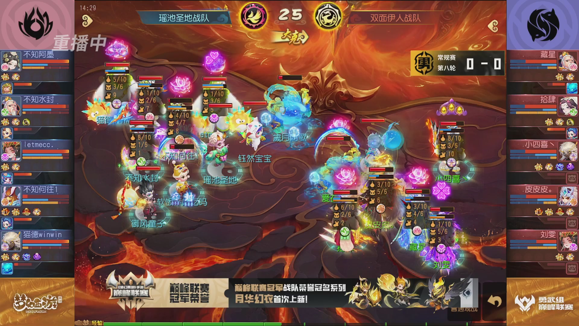 梦幻西游手游巅峰联赛S12常规赛