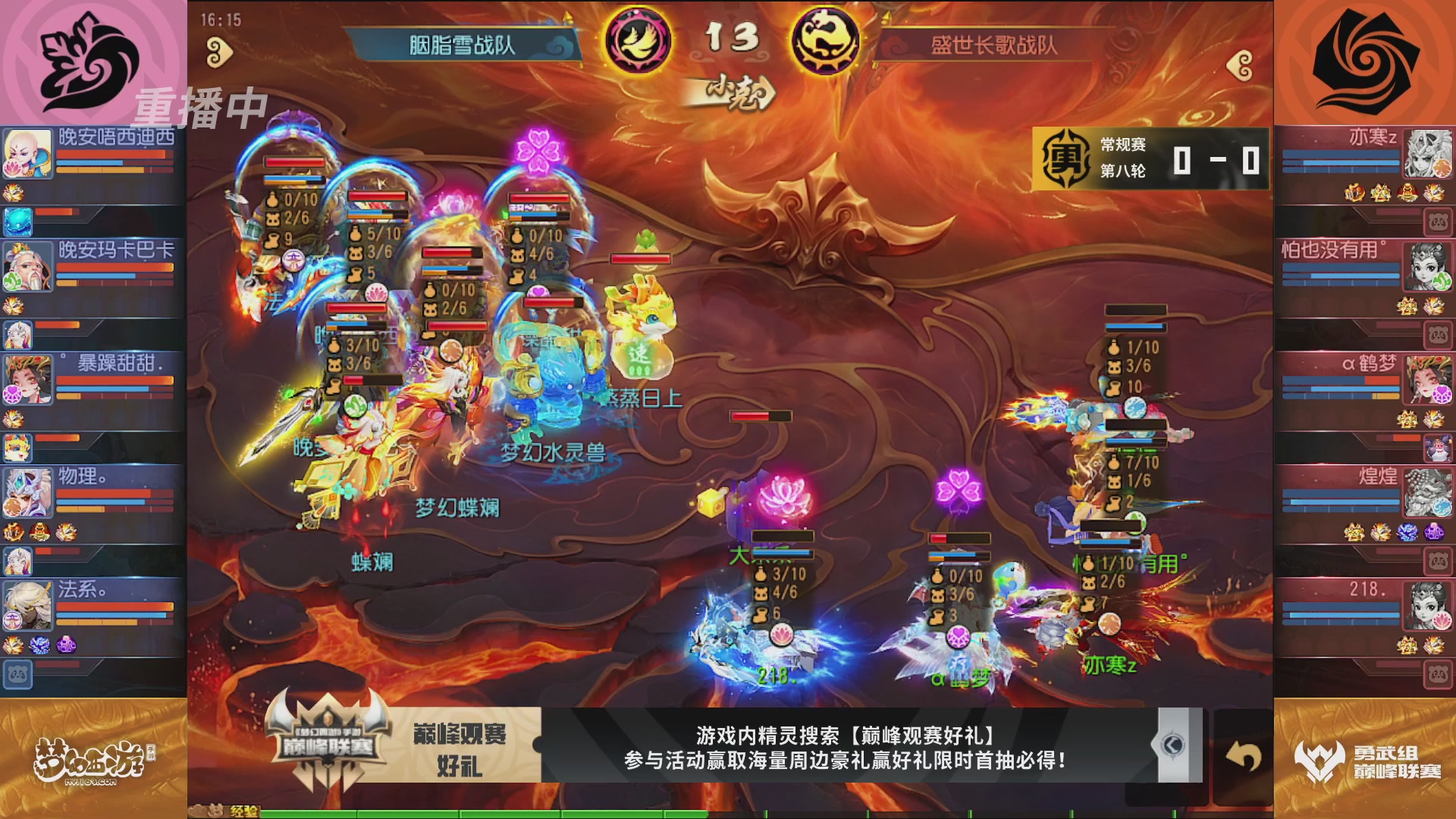 梦幻西游手游巅峰联赛S12常规赛