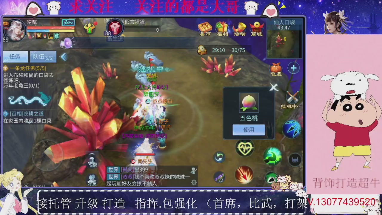 接托管，装备打造，背饰打造超牛