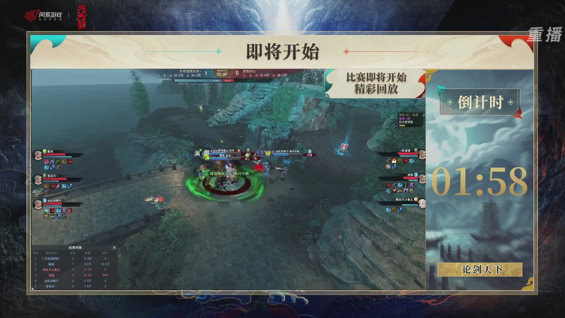 【重播】2026论剑天下4v4竞技赛