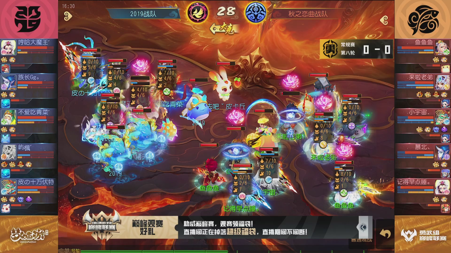 梦幻西游手游巅峰联赛S12常规赛