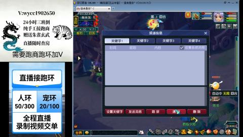 接畅玩跑环跑商