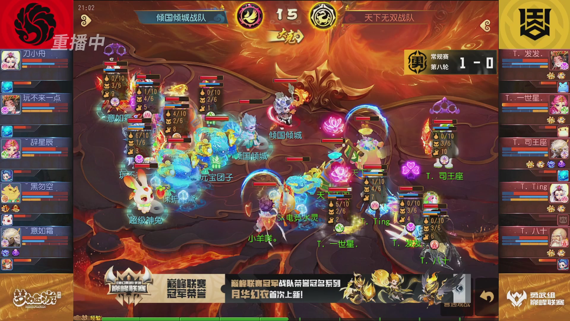 梦幻西游手游巅峰联赛S12常规赛