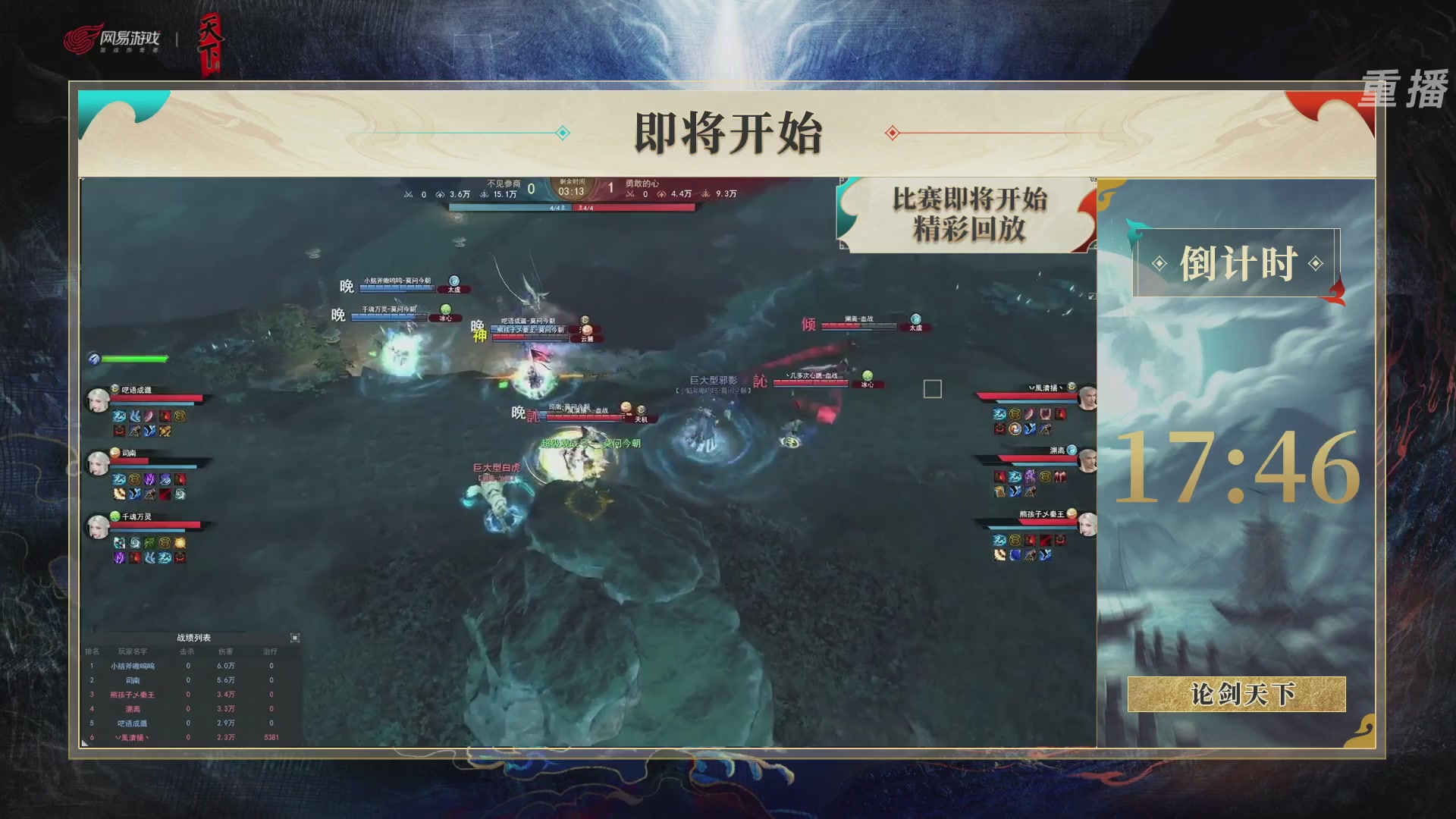 【重播】2026论剑天下4v4竞技赛