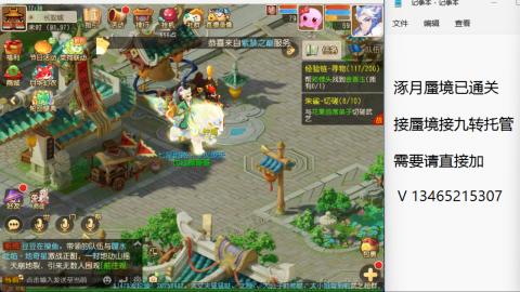 接九转蜃境托管~