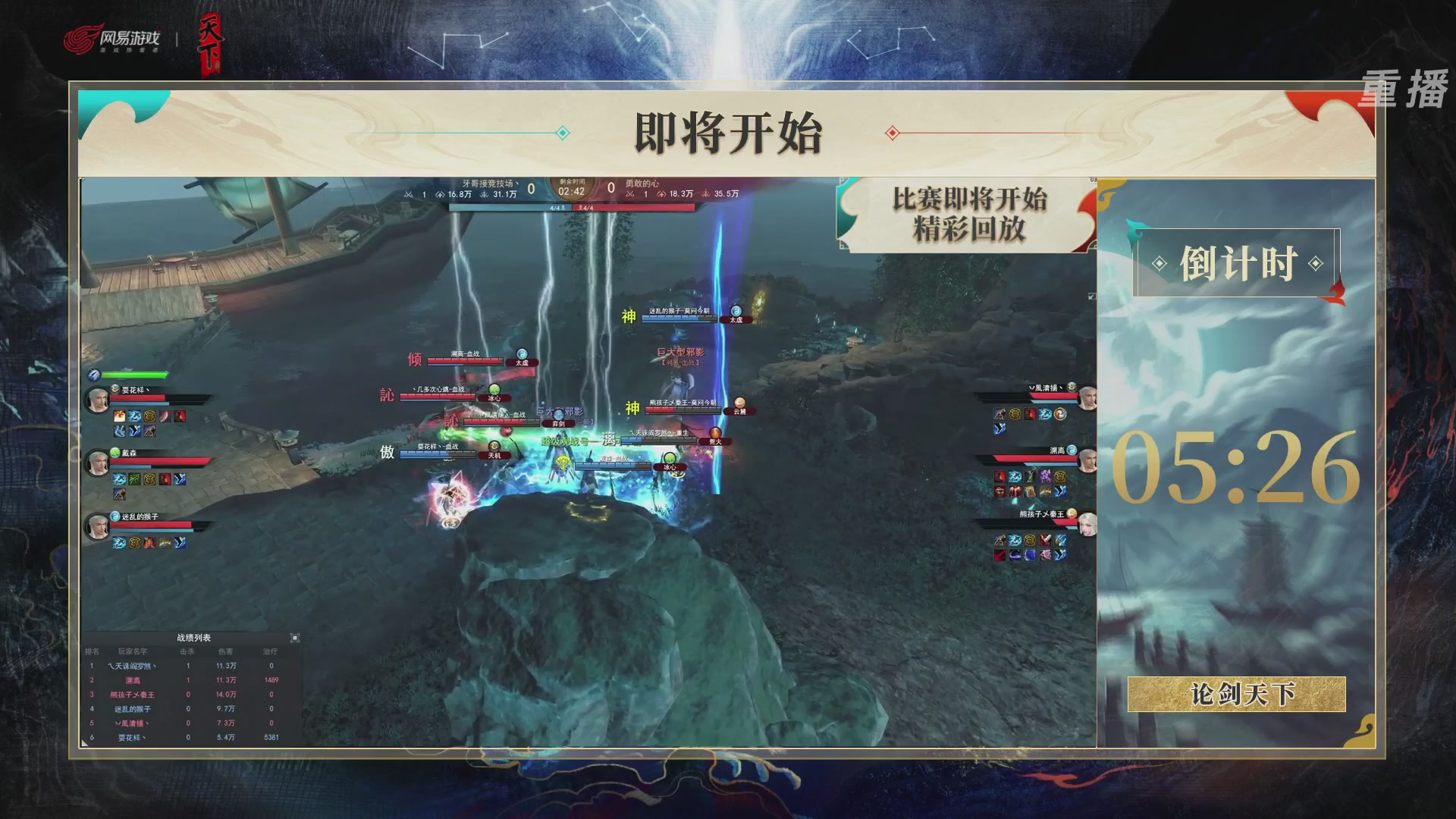 【重播】2026论剑天下4v4竞技赛