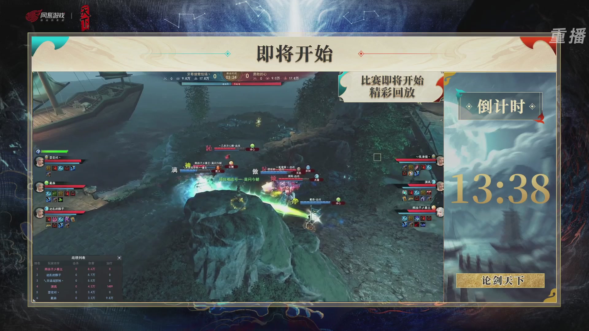【重播】2026论剑天下4v4竞技赛