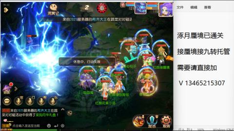 接九转蜃境托管~