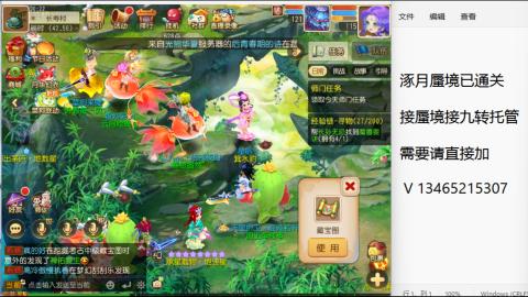 接九转蜃境托管~