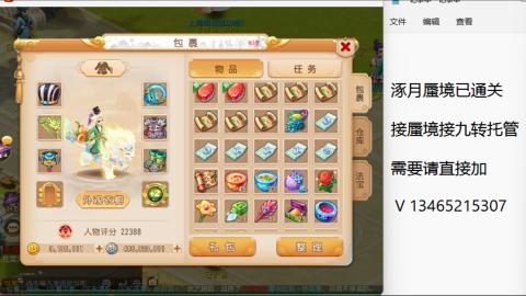 接九转蜃境托管~