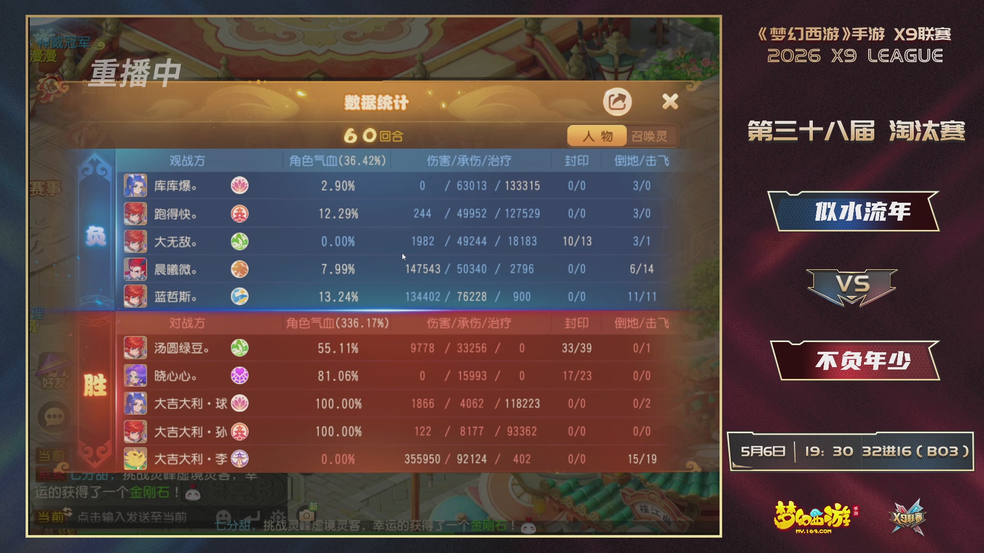 梦幻西游手游第38届X9联赛