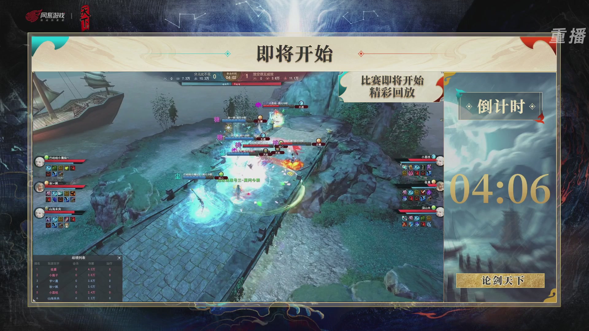 【重播】2026论剑天下4v4竞技赛
