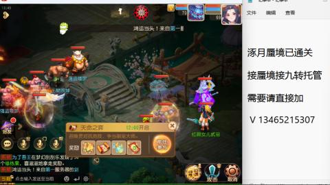 接九转蜃境托管~
