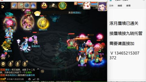 接九转蜃境托管~