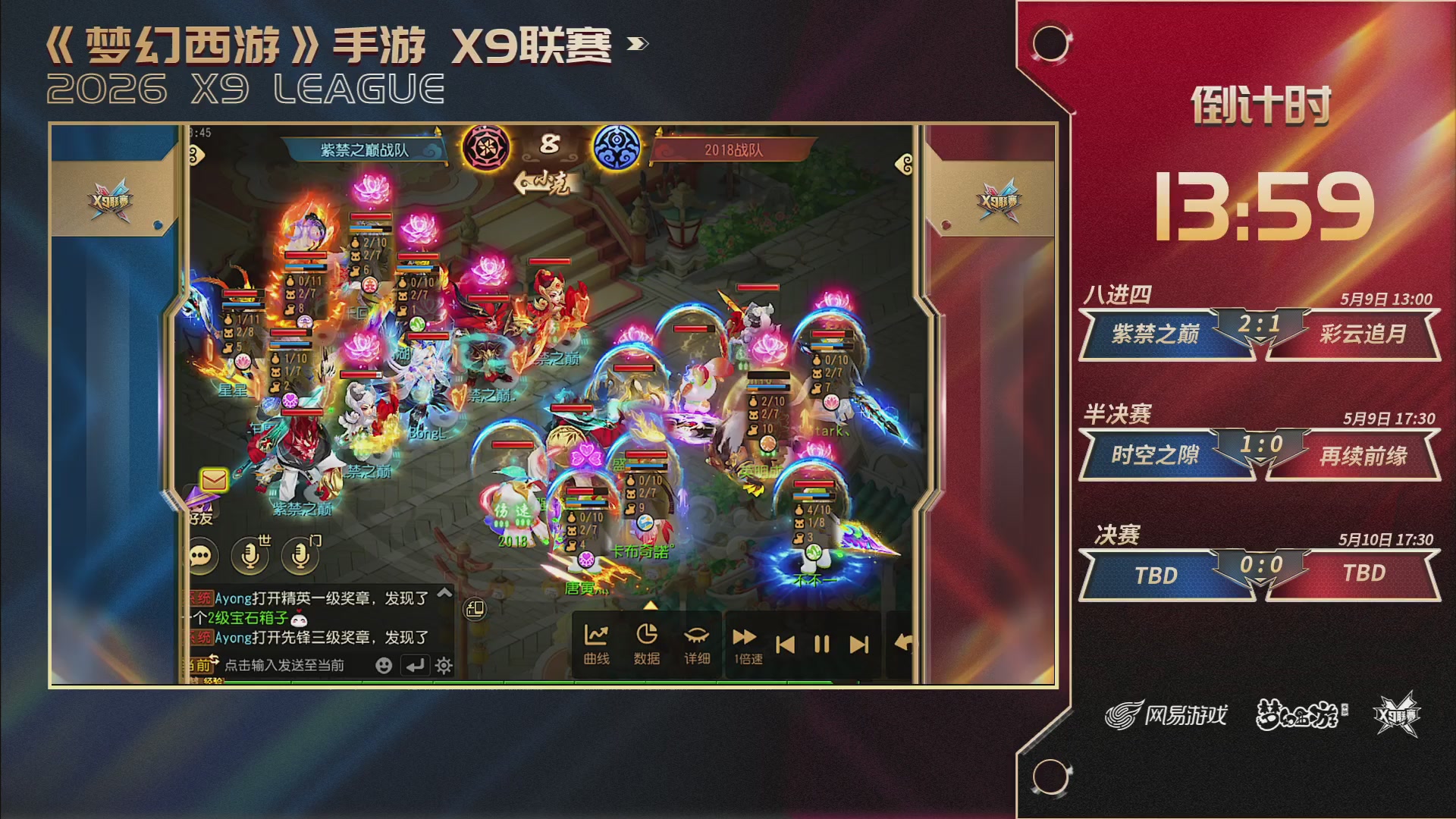 梦幻西游手游第38届X9联赛