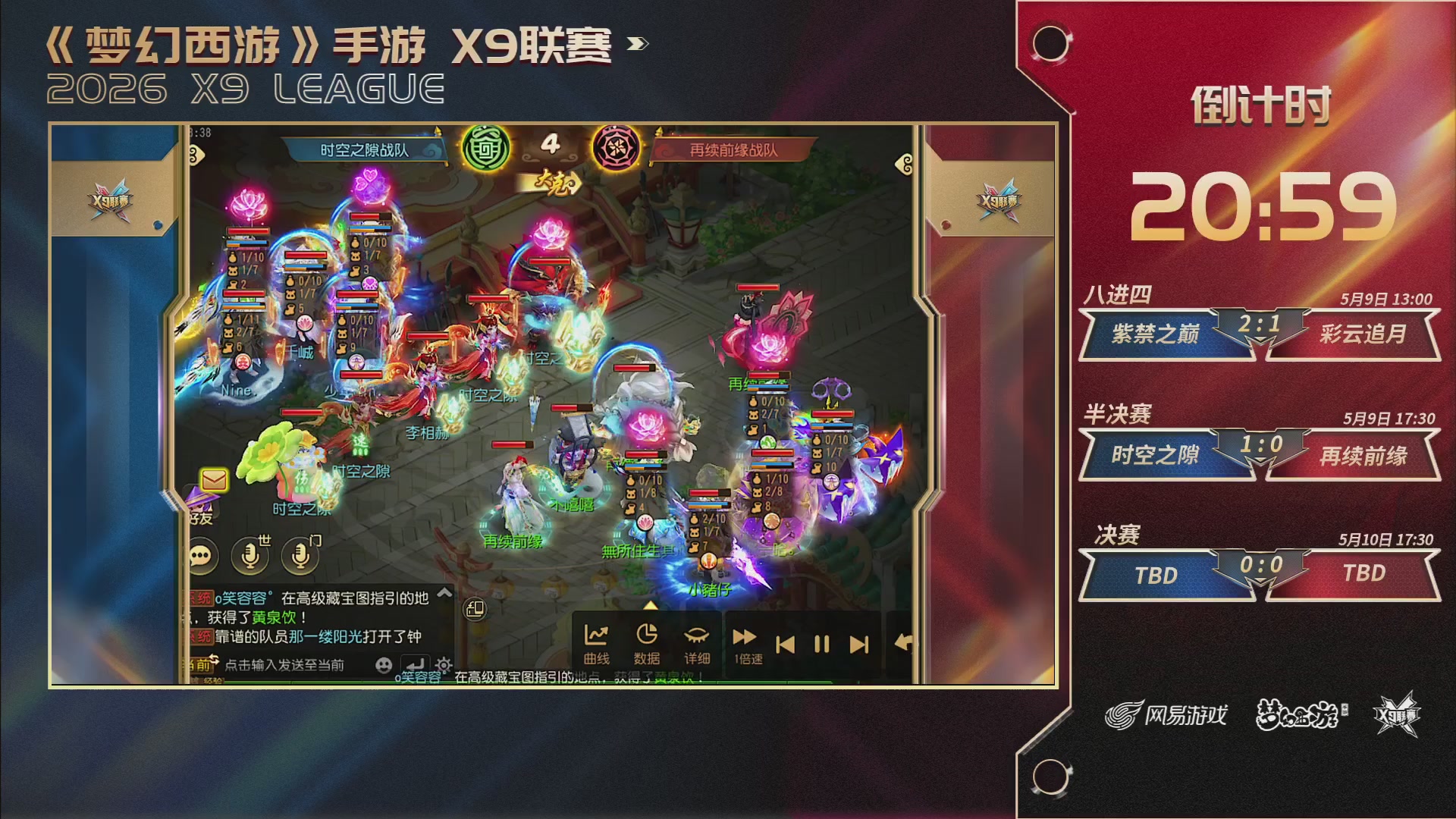 梦幻西游手游第38届X9联赛