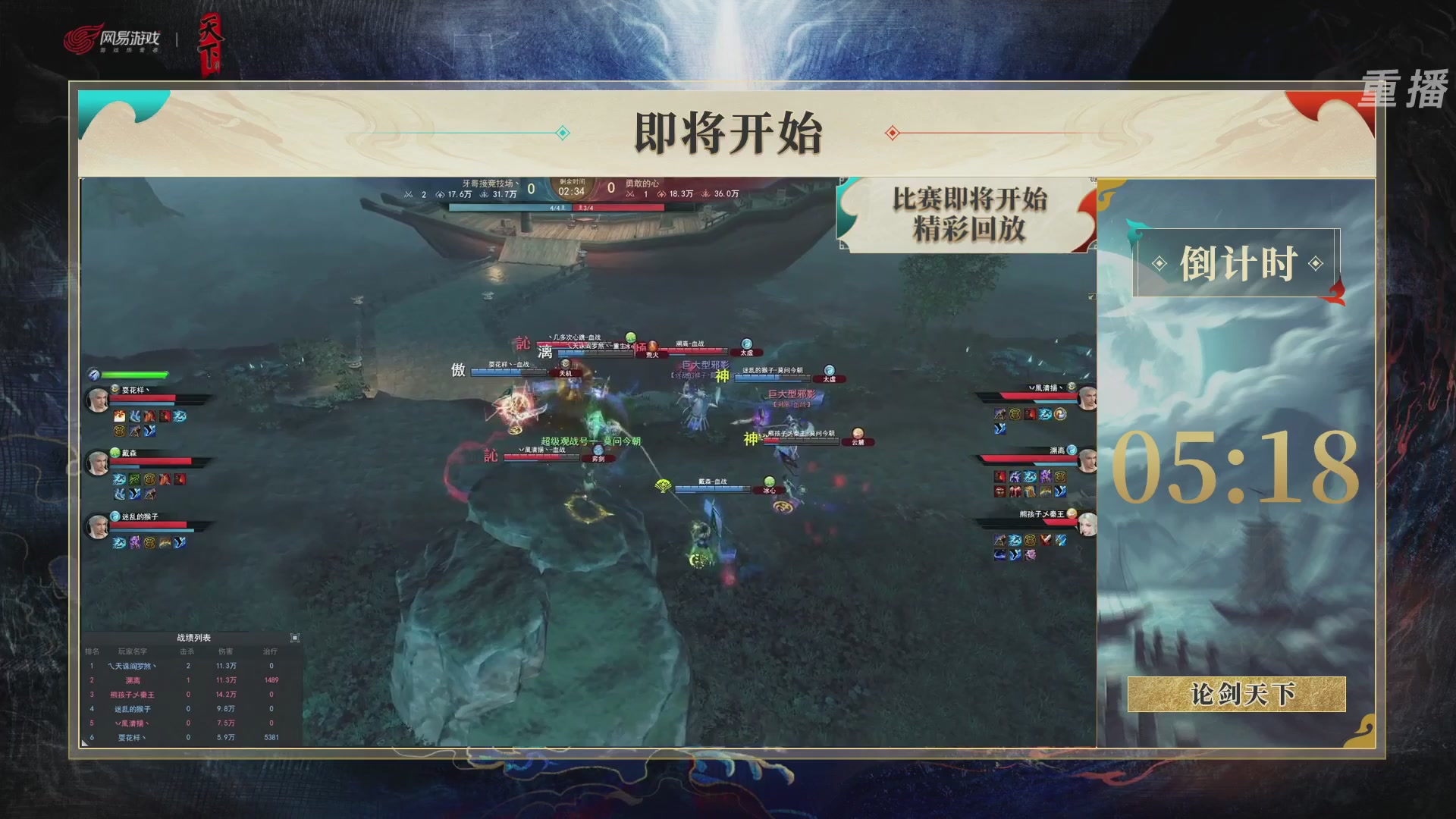 【重播】2026论剑天下4v4竞技赛
