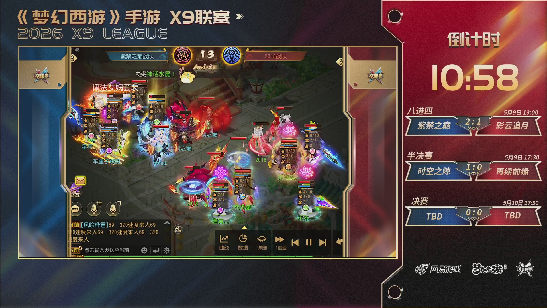 梦幻西游手游第38届X9联赛
