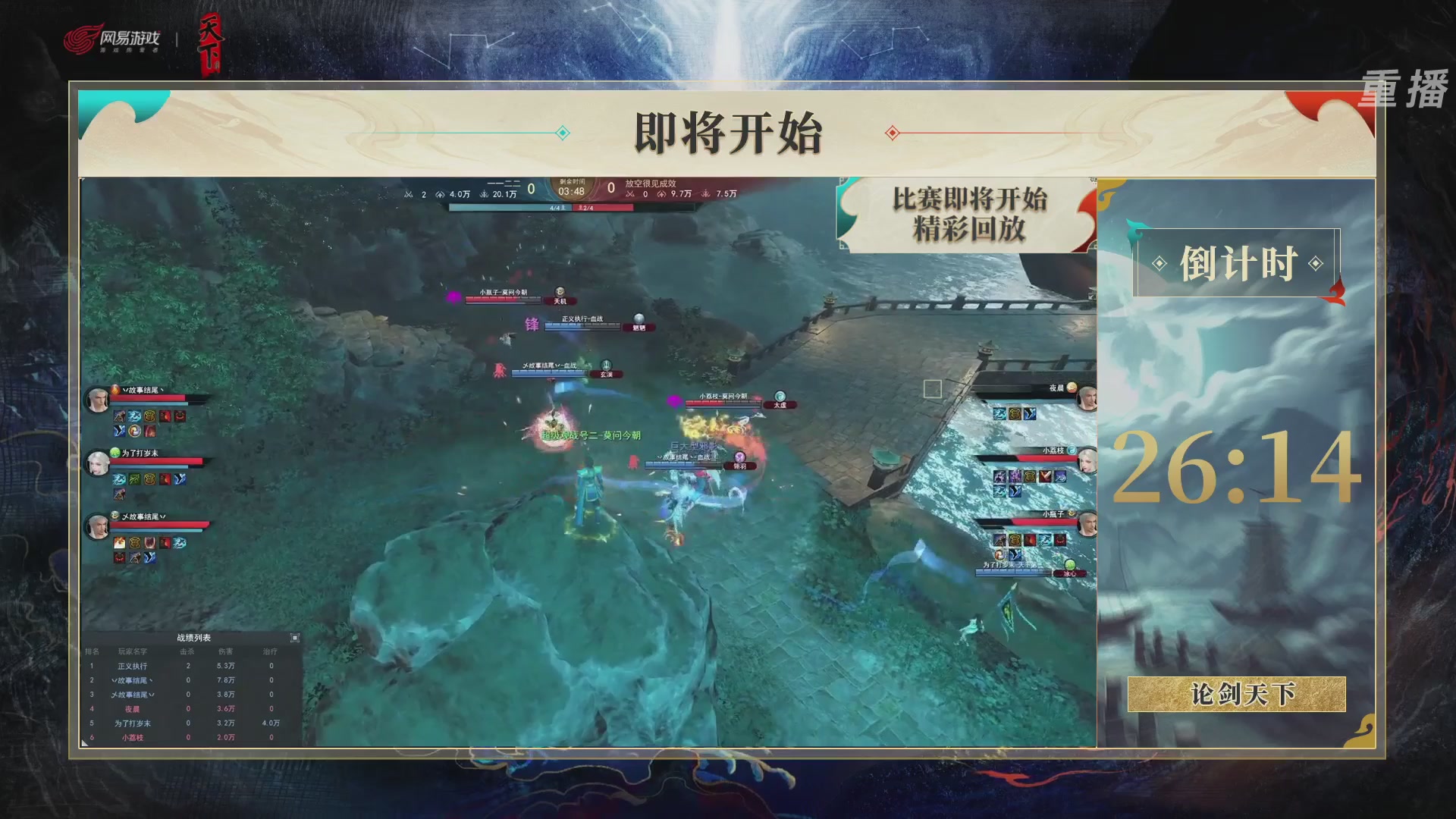 【重播】2026论剑天下4v4竞技赛