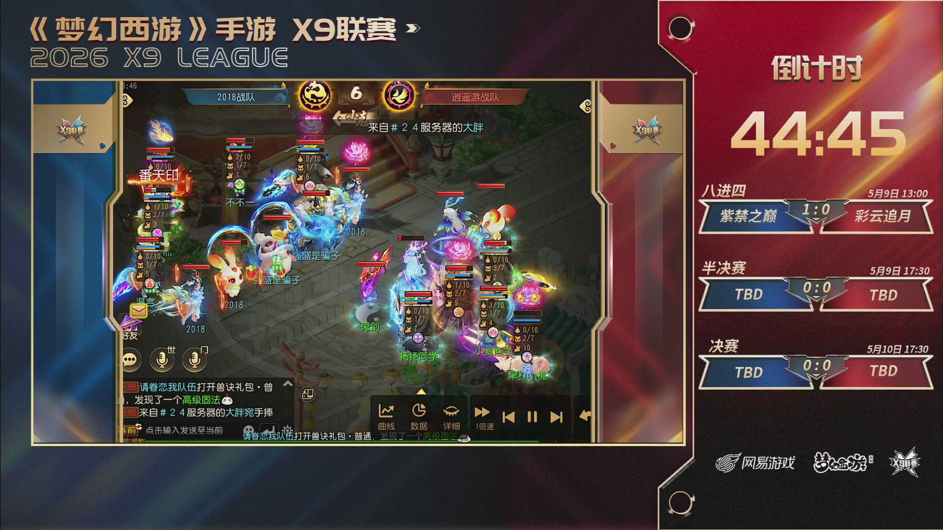 梦幻西游手游第38届X9联赛