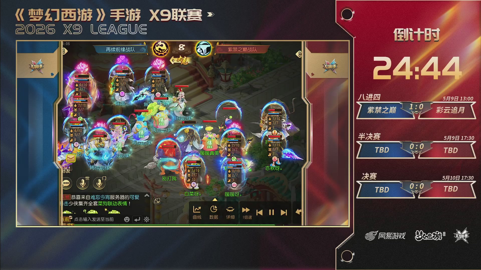 梦幻西游手游第38届X9联赛