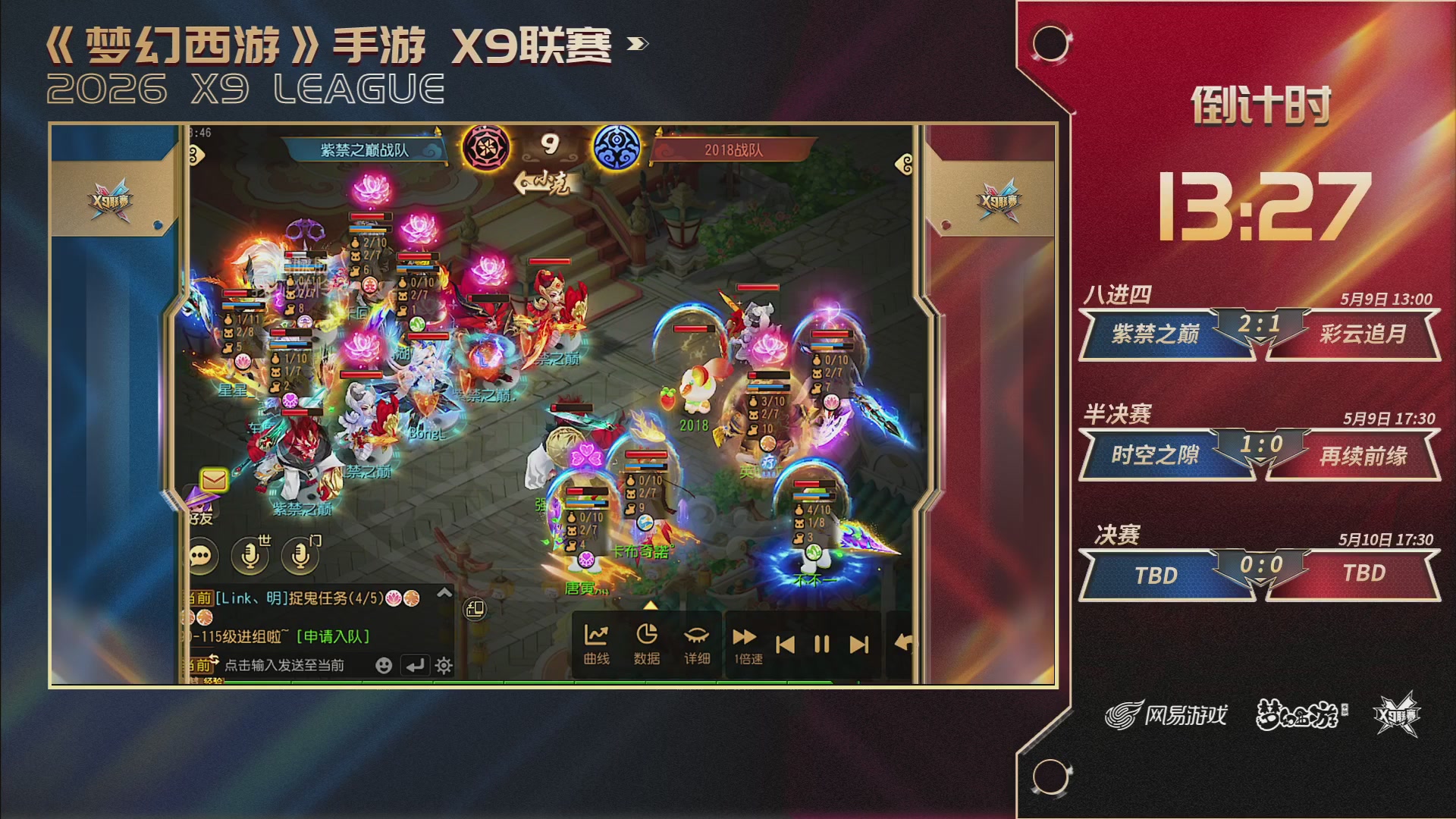 梦幻西游手游第38届X9联赛