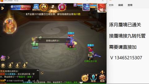接九转蜃境托管~