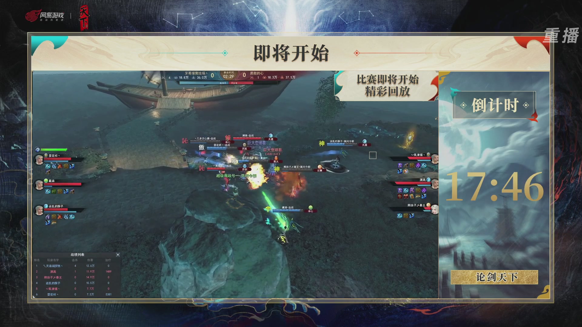 【重播】2026论剑天下4v4竞技赛