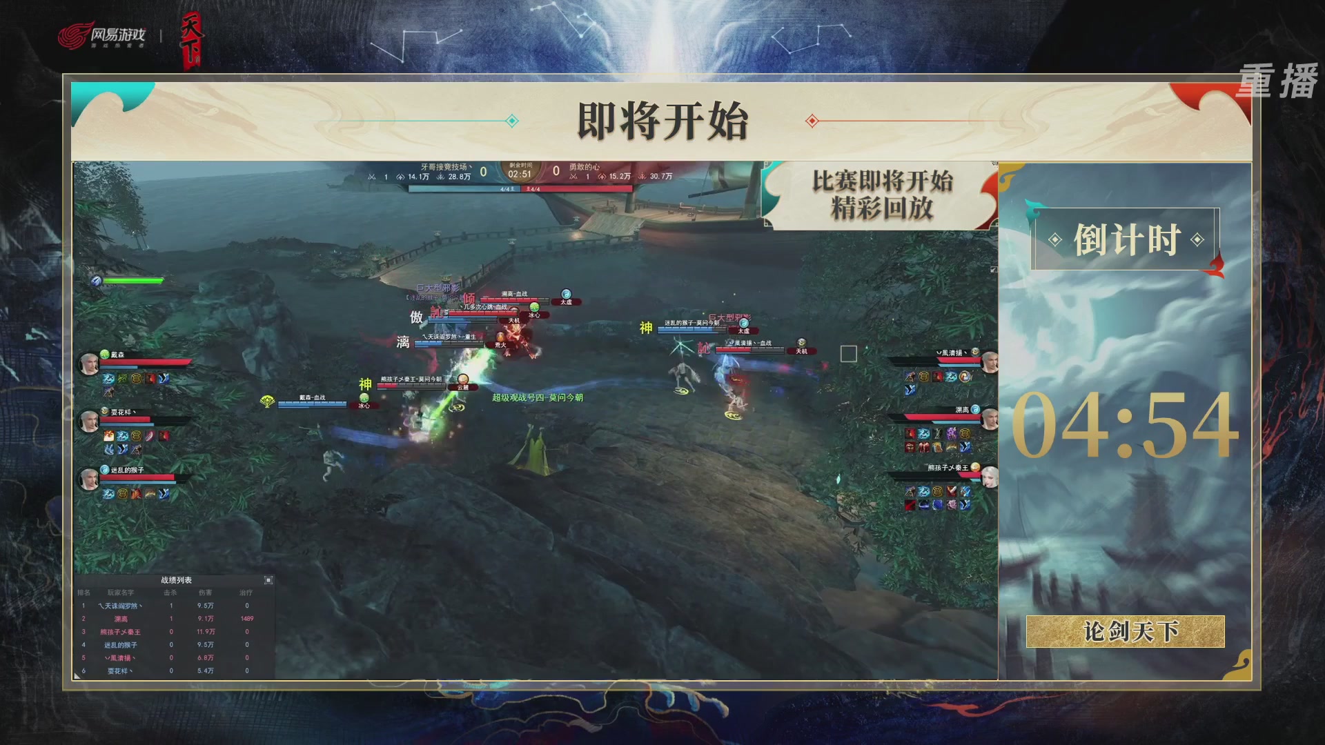 【重播】2026论剑天下4v4竞技赛