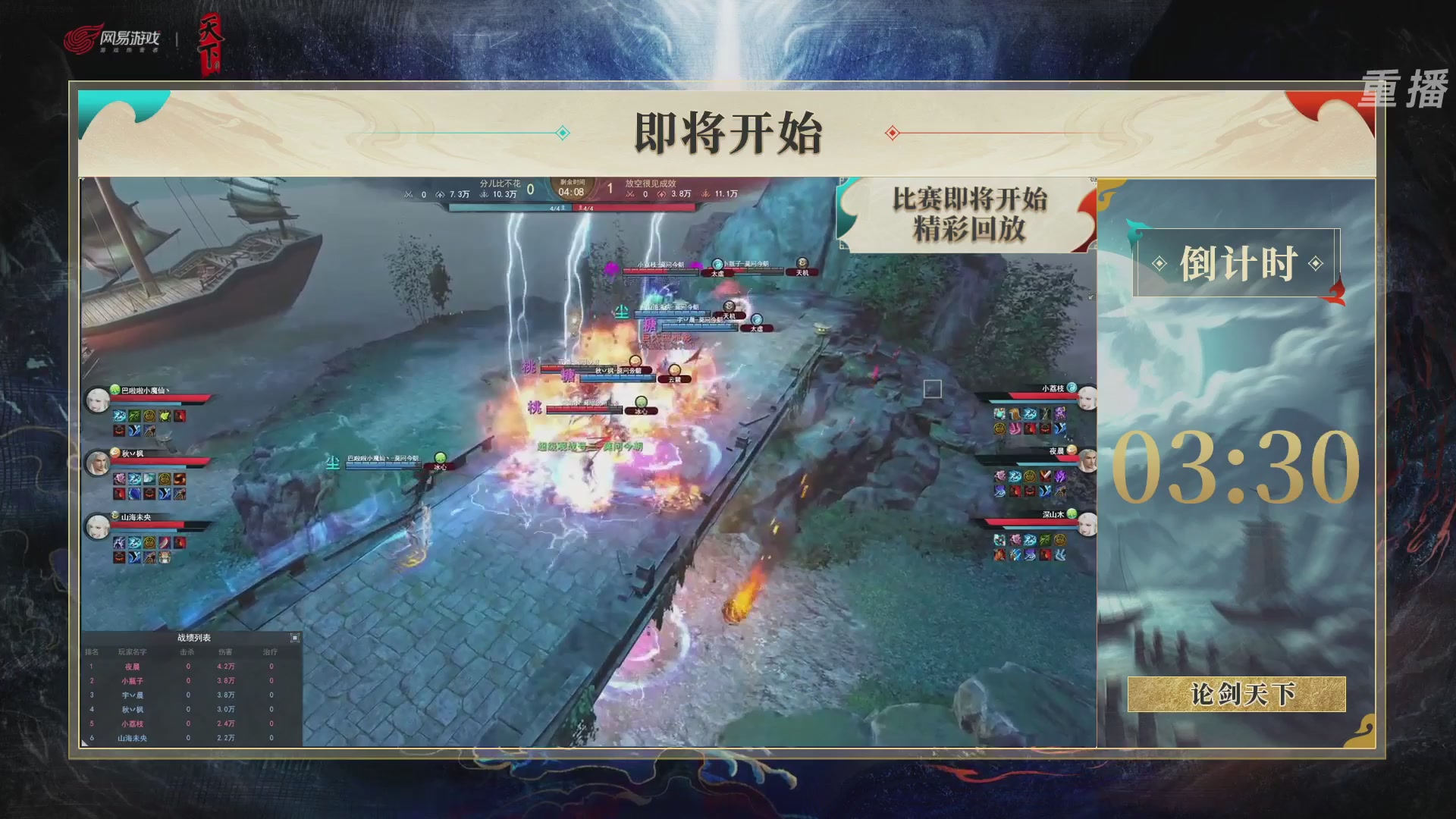 【重播】2026论剑天下4v4竞技赛