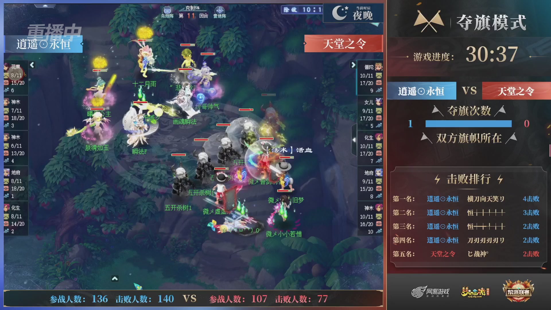 【重播】第40联帮派联赛-夺旗模式（福袋在大神直播间掉落）